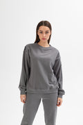 Світшот basic smoke grey