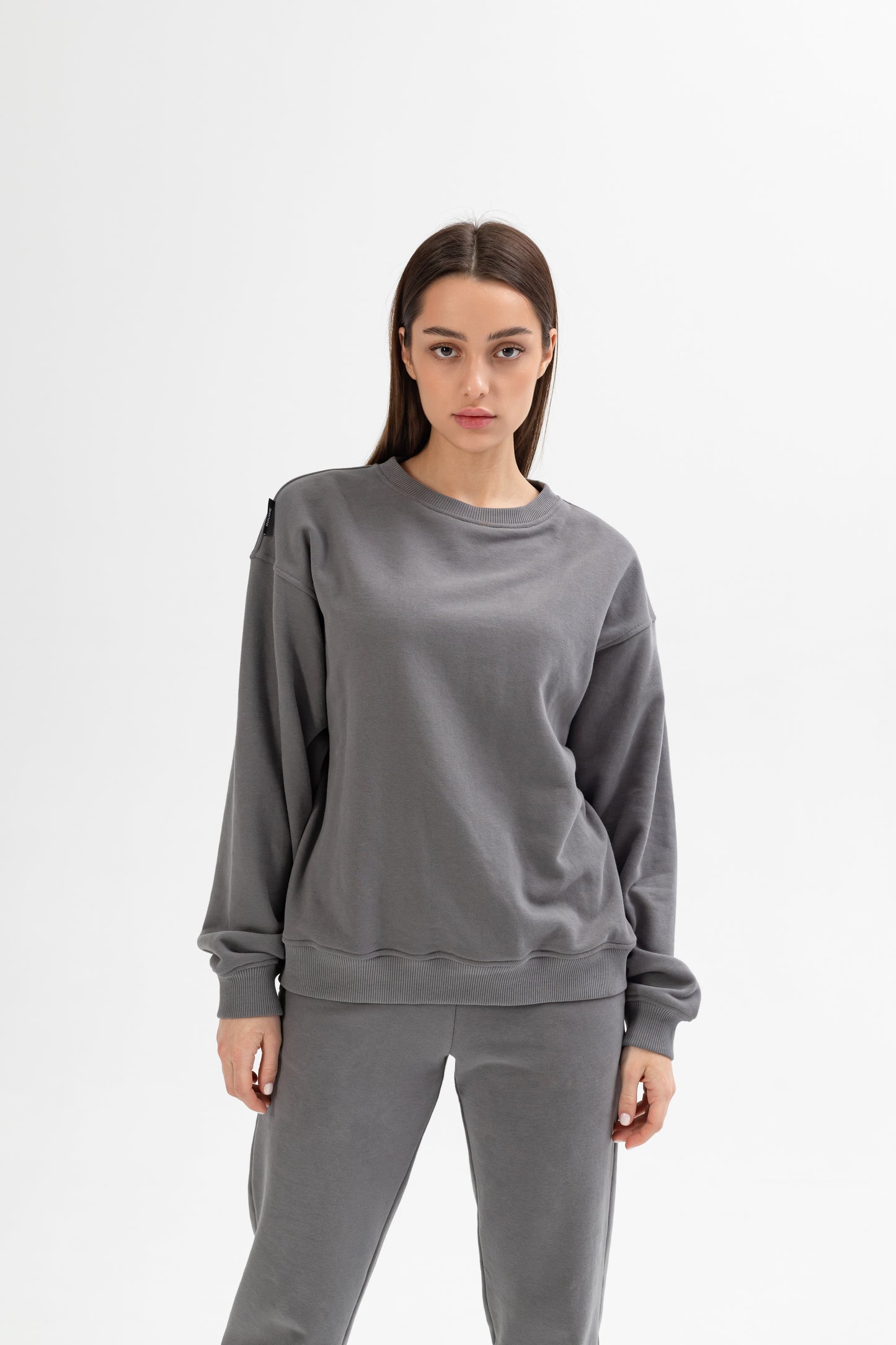 Світшот basic smoke grey