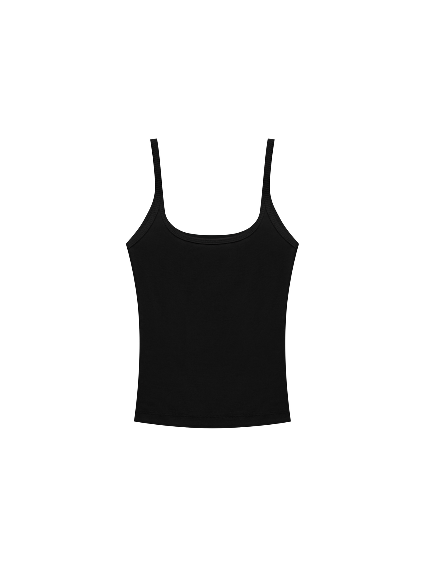 Майка rib black