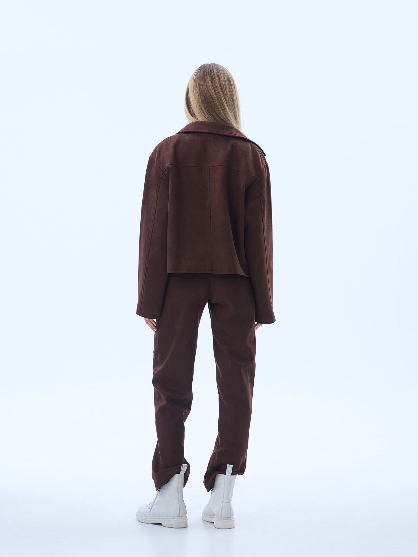 Куртка suede brown