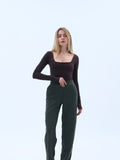 Штани suede olive