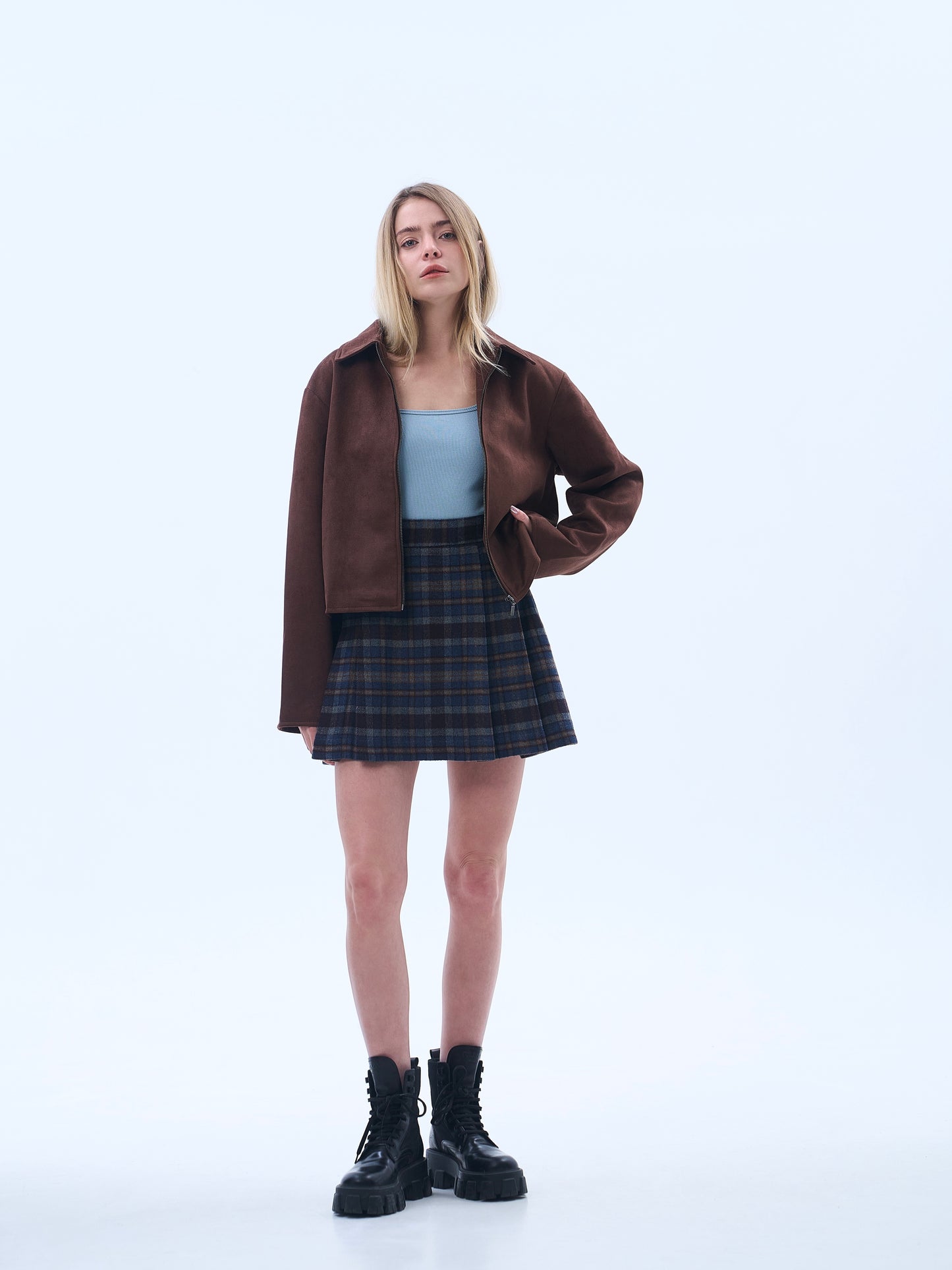 Спідниця wool navy