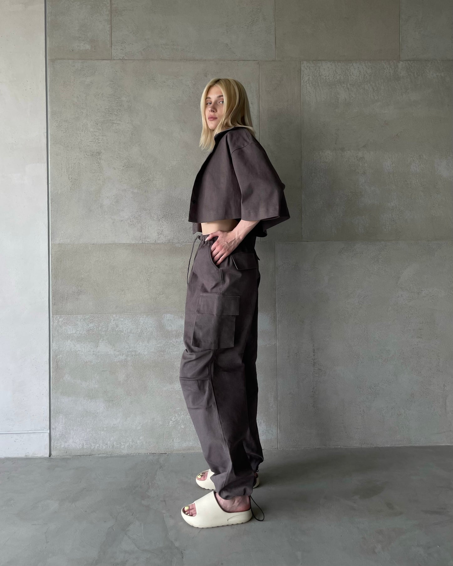 Штани cargo anthracite