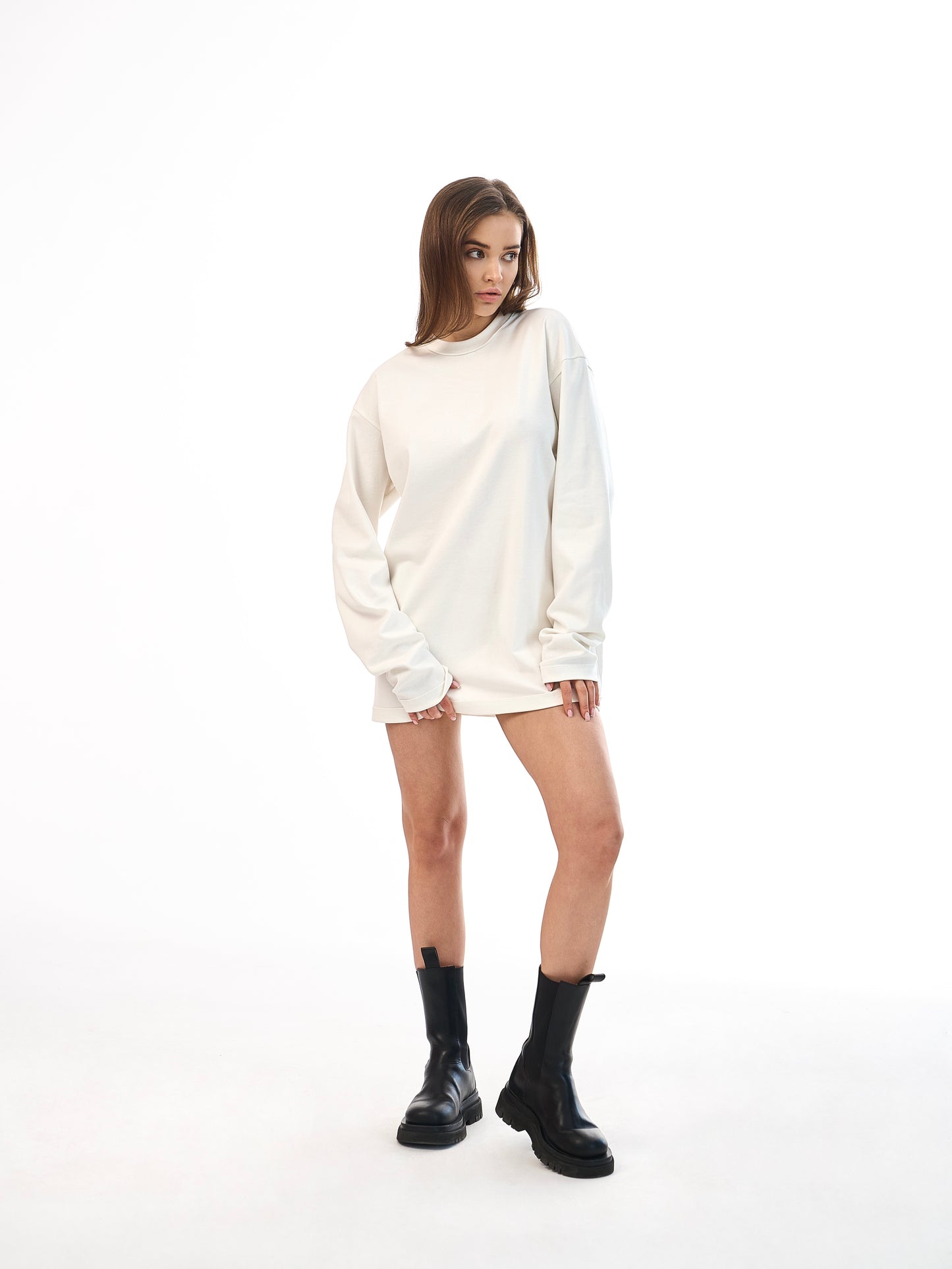 Сукня oversize milk
