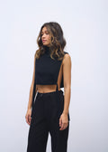 Топ knit black