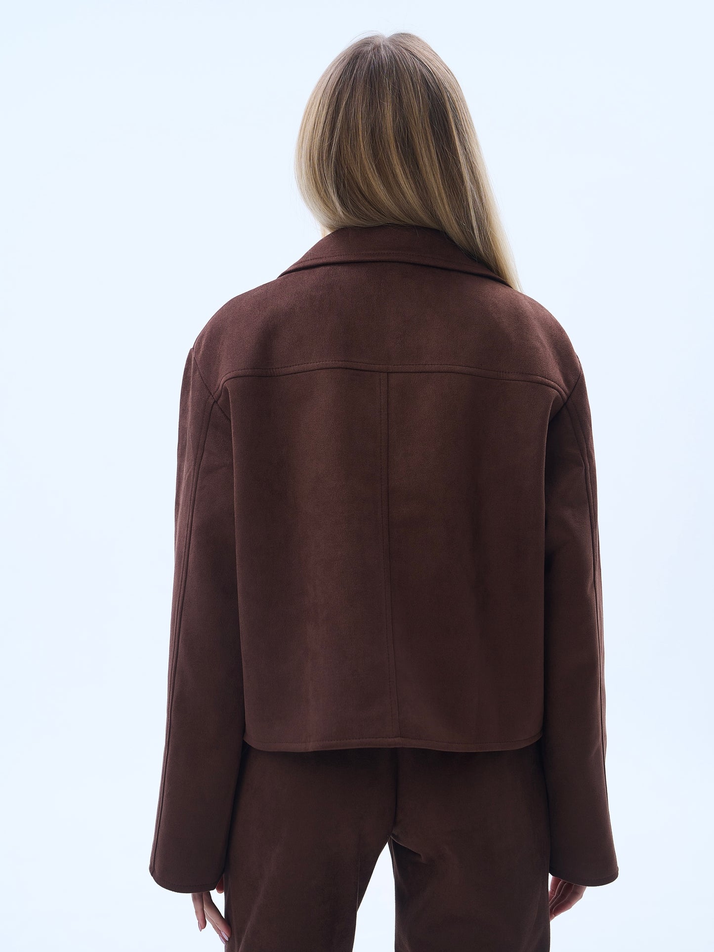 Куртка suede brown