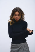 Гольф knit black