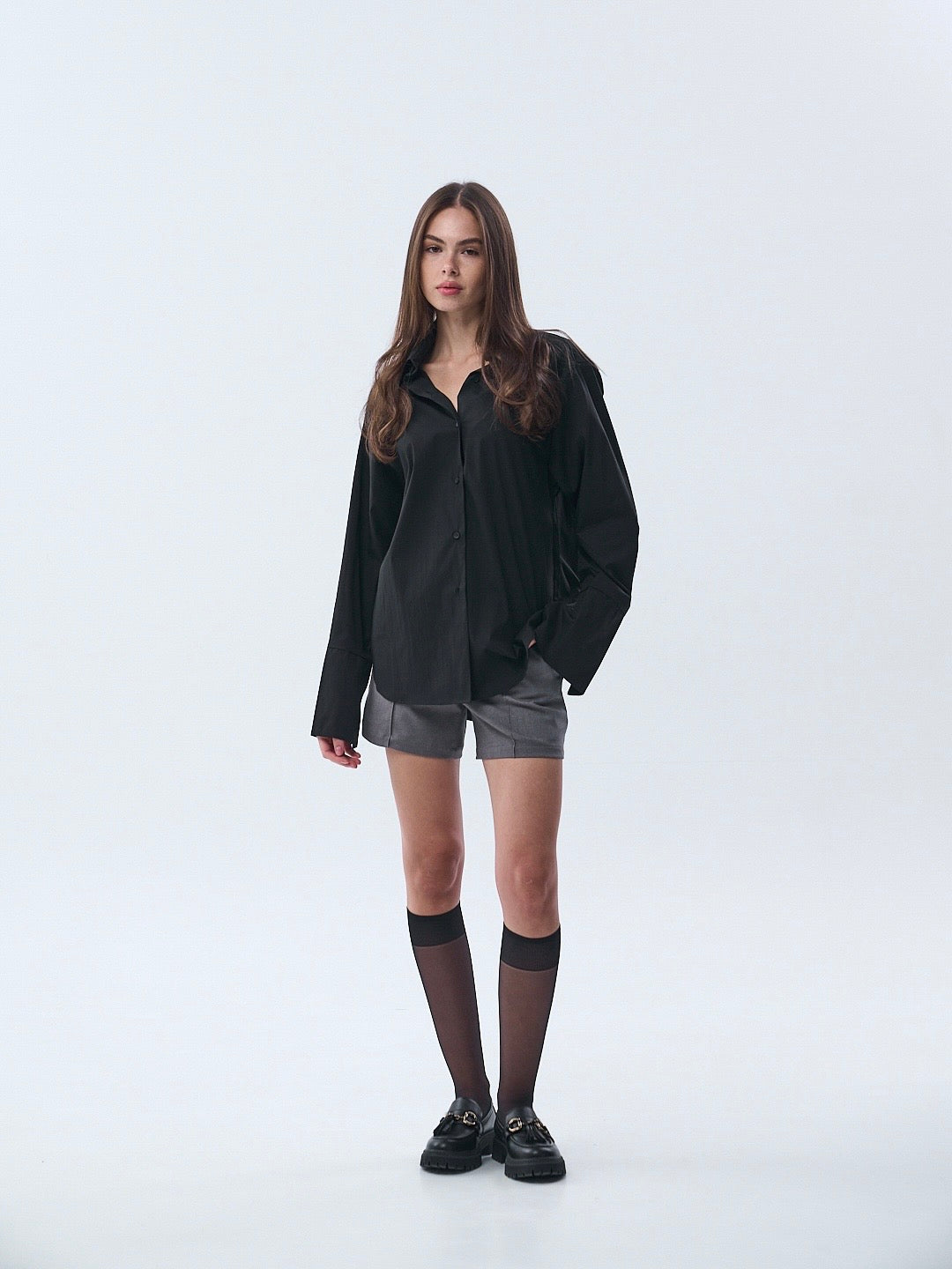 Сорочка oversize black