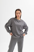 Світшот basic smoke grey