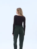 Штани suede olive