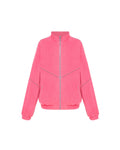 Бомбер fleece hot pink
