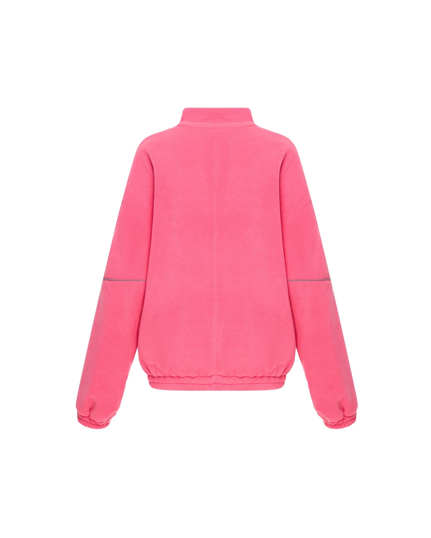 Бомбер fleece hot pink