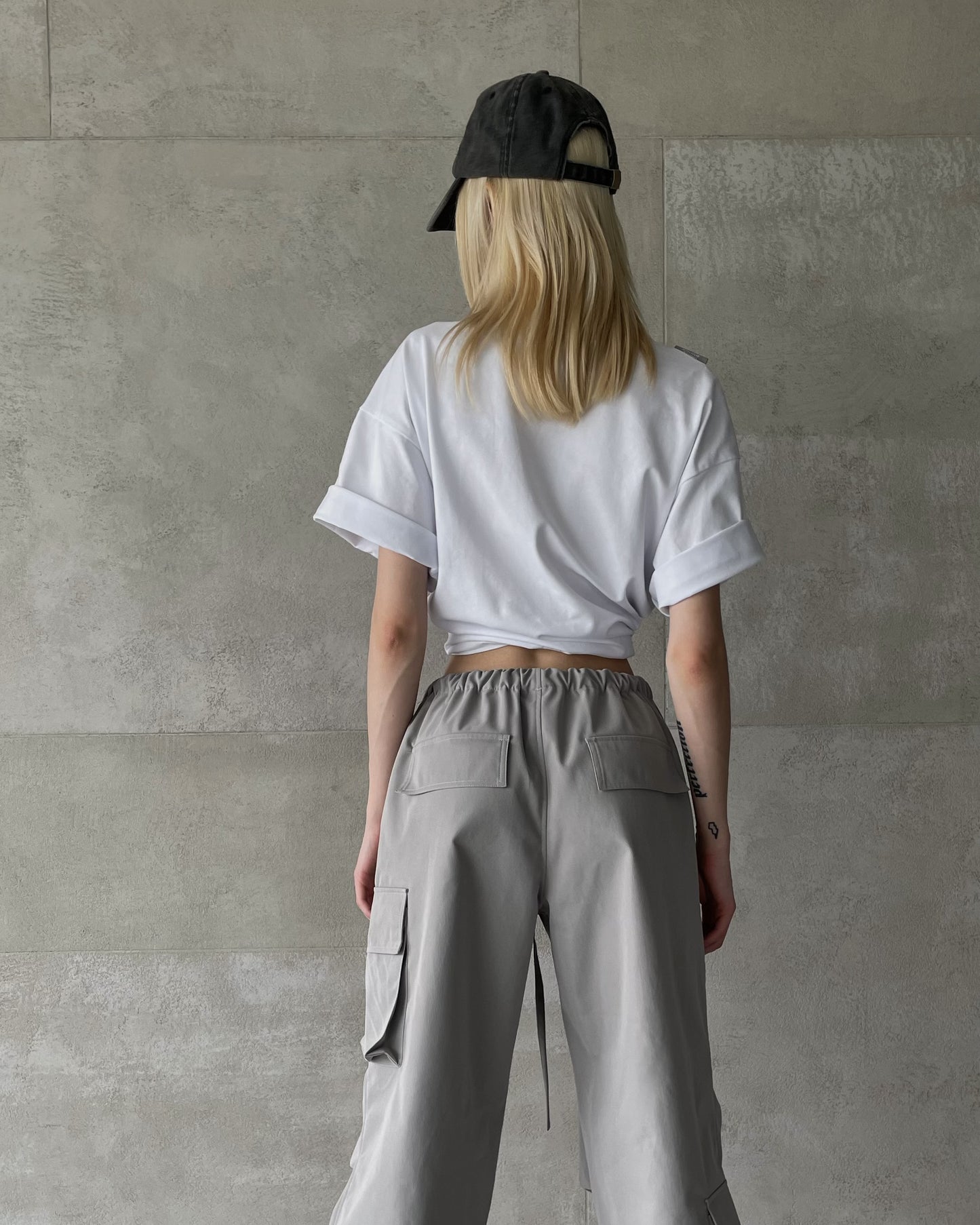 <tc>Pants cargo khaki</tc>