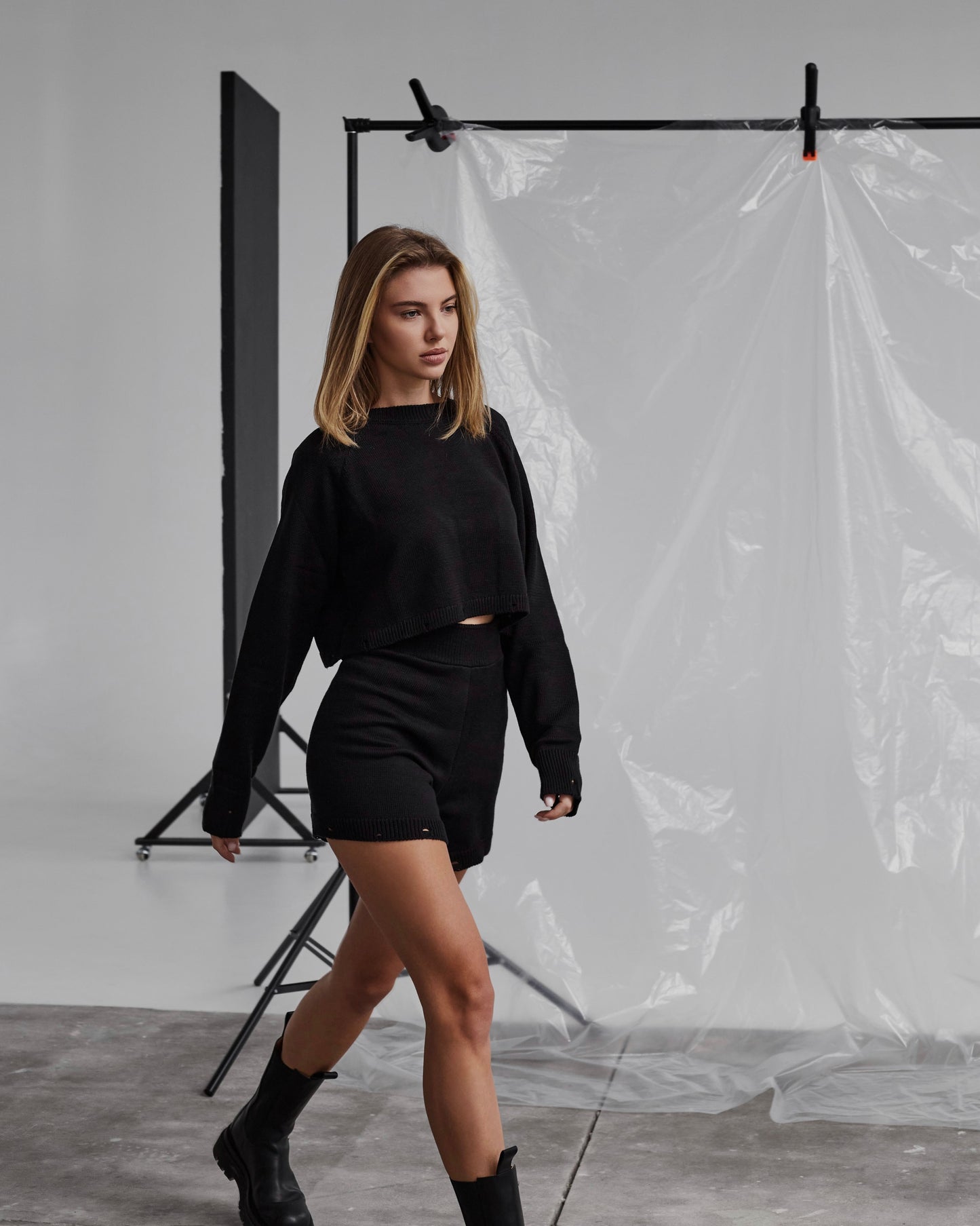 Светр knit black