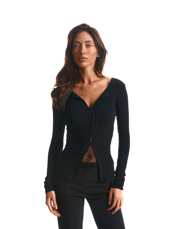Кардиган viscose black