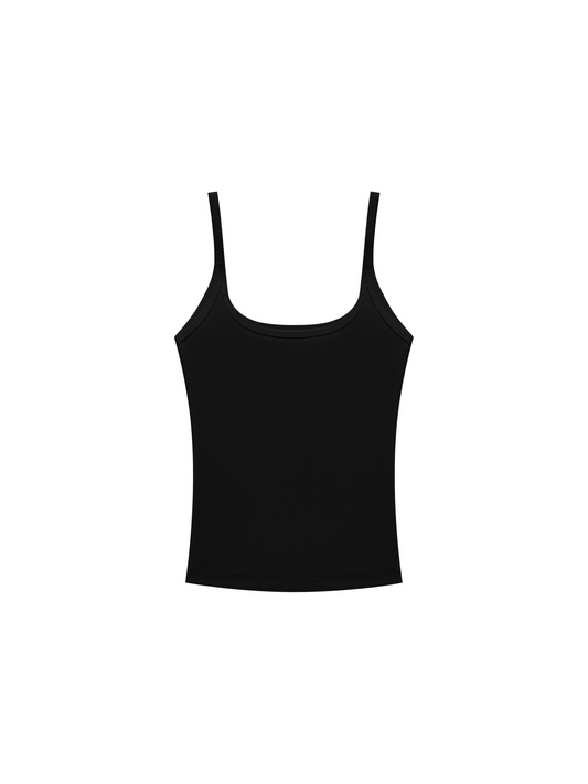 Майка rib black
