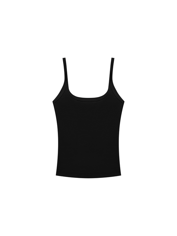 Майка rib black