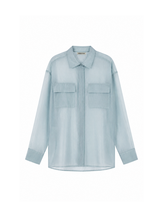 Сорочка tencel ice blue