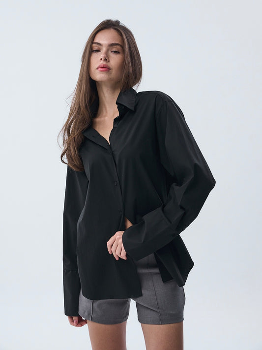 Сорочка oversize black