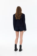 Напівпальто wool navy