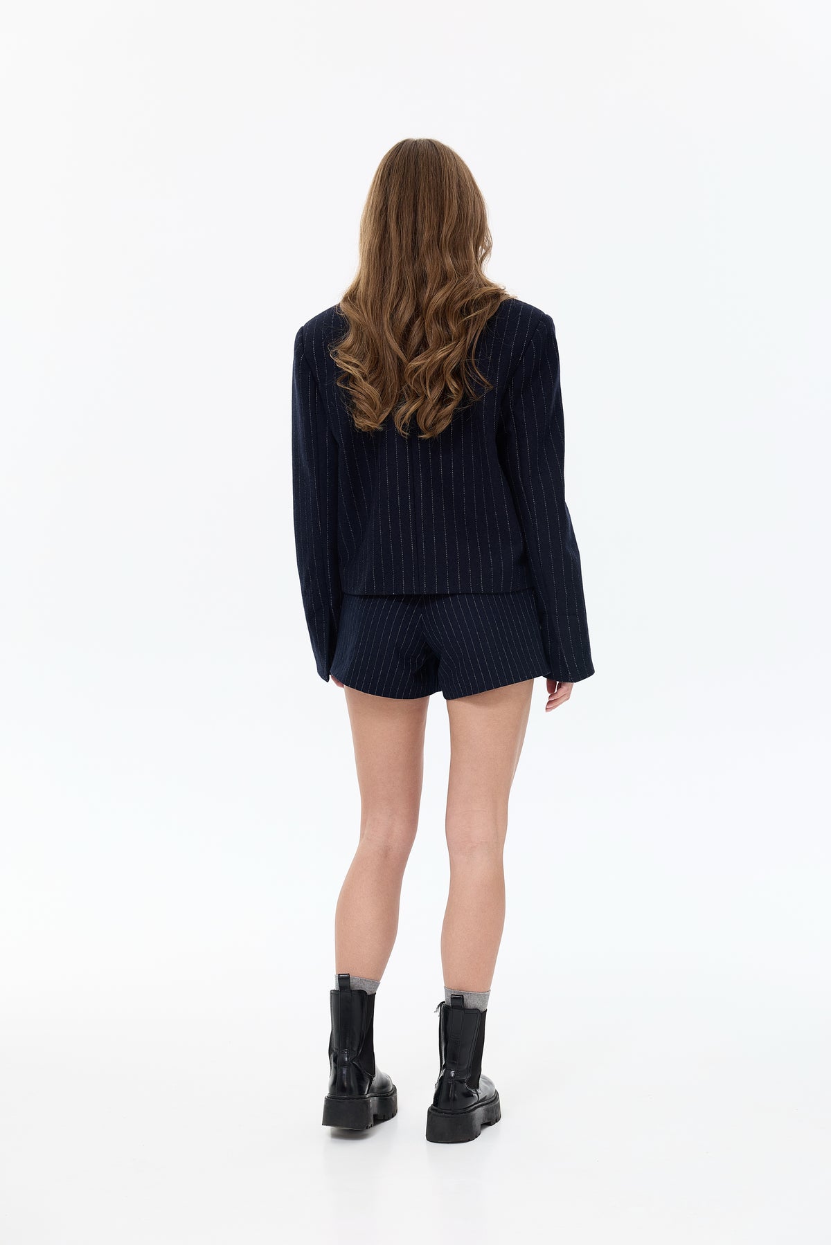 Напівпальто wool navy