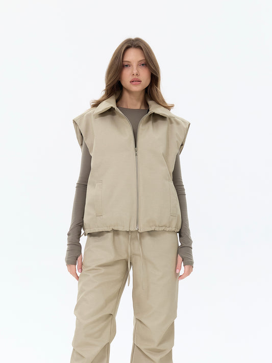 Жилет winter sand
