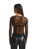 Кардиган lace black