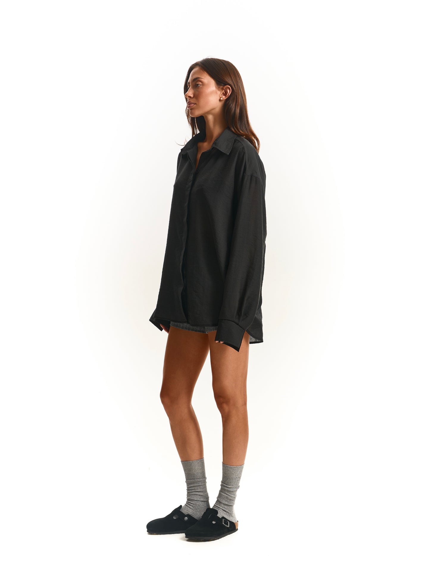 Сорочка tencel black