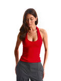 Топ halter red