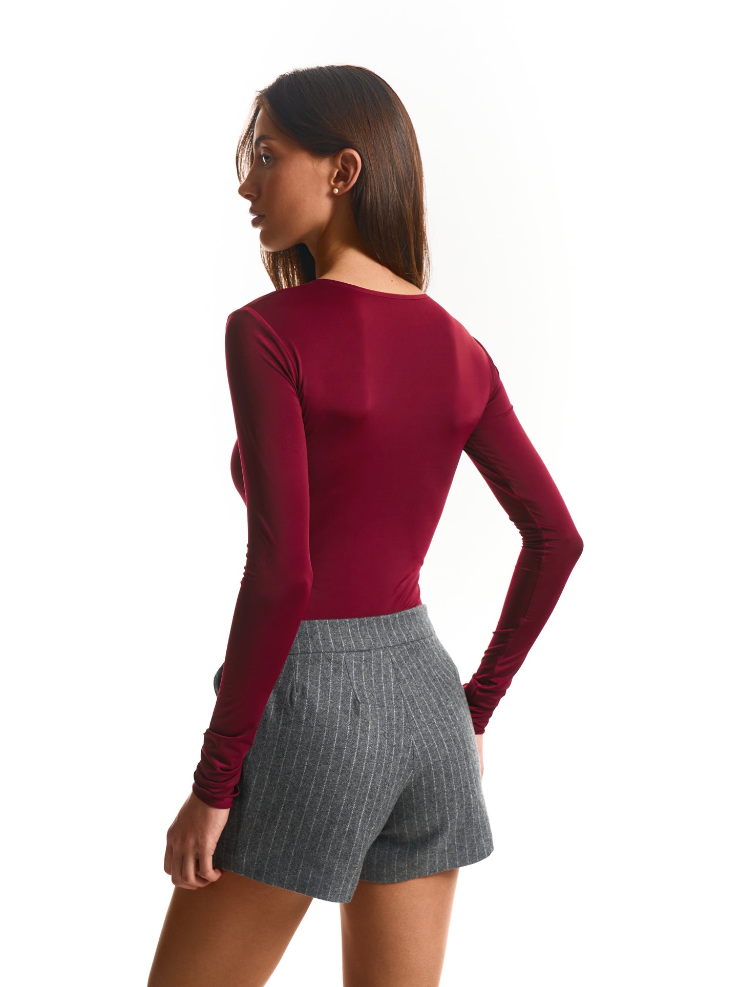 Шорти stripe grey