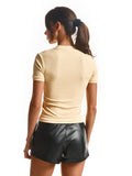 Шорти leather black