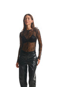 Кардиган lace black