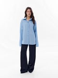 Сорочка oversize blue